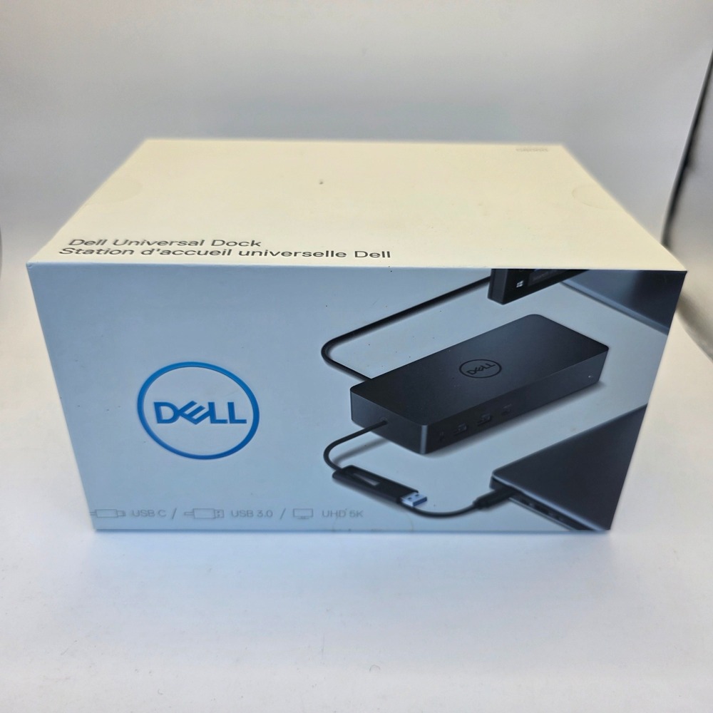 Dell Universal Dock D6000 USB-C USB 3.0 4K 5K Docking Station 08F89T New Sealed